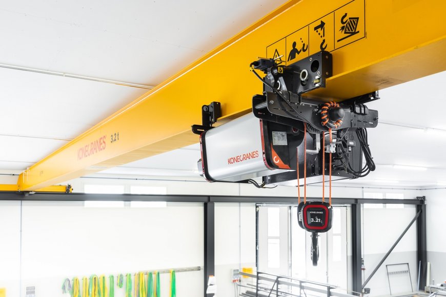 Konecranes S-series reinvents the benchmark for overhead industrial cranes